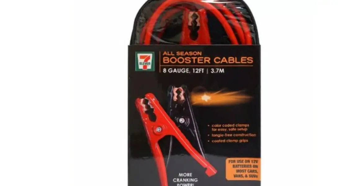 Everstart Booster Cables 12 Ft